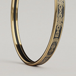 HERMES agata bangle MENS gold アクセサリー